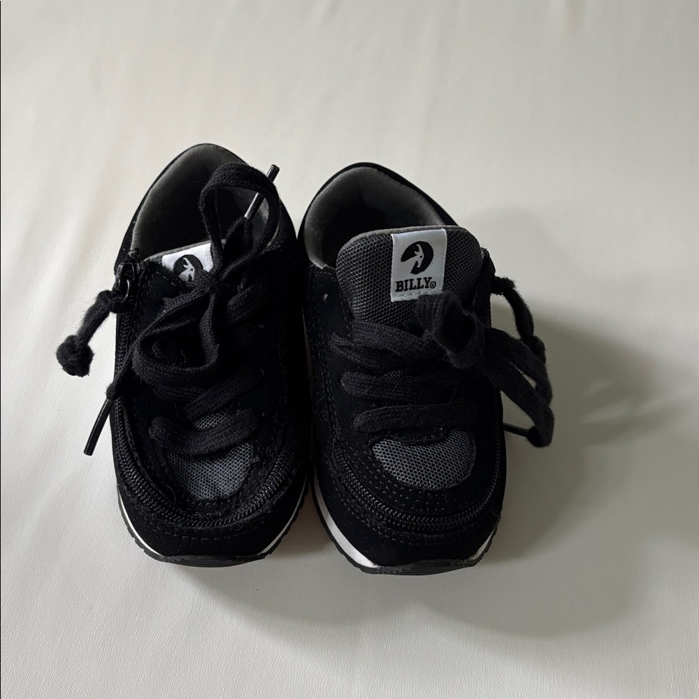 Billy Kids Black Sneakers